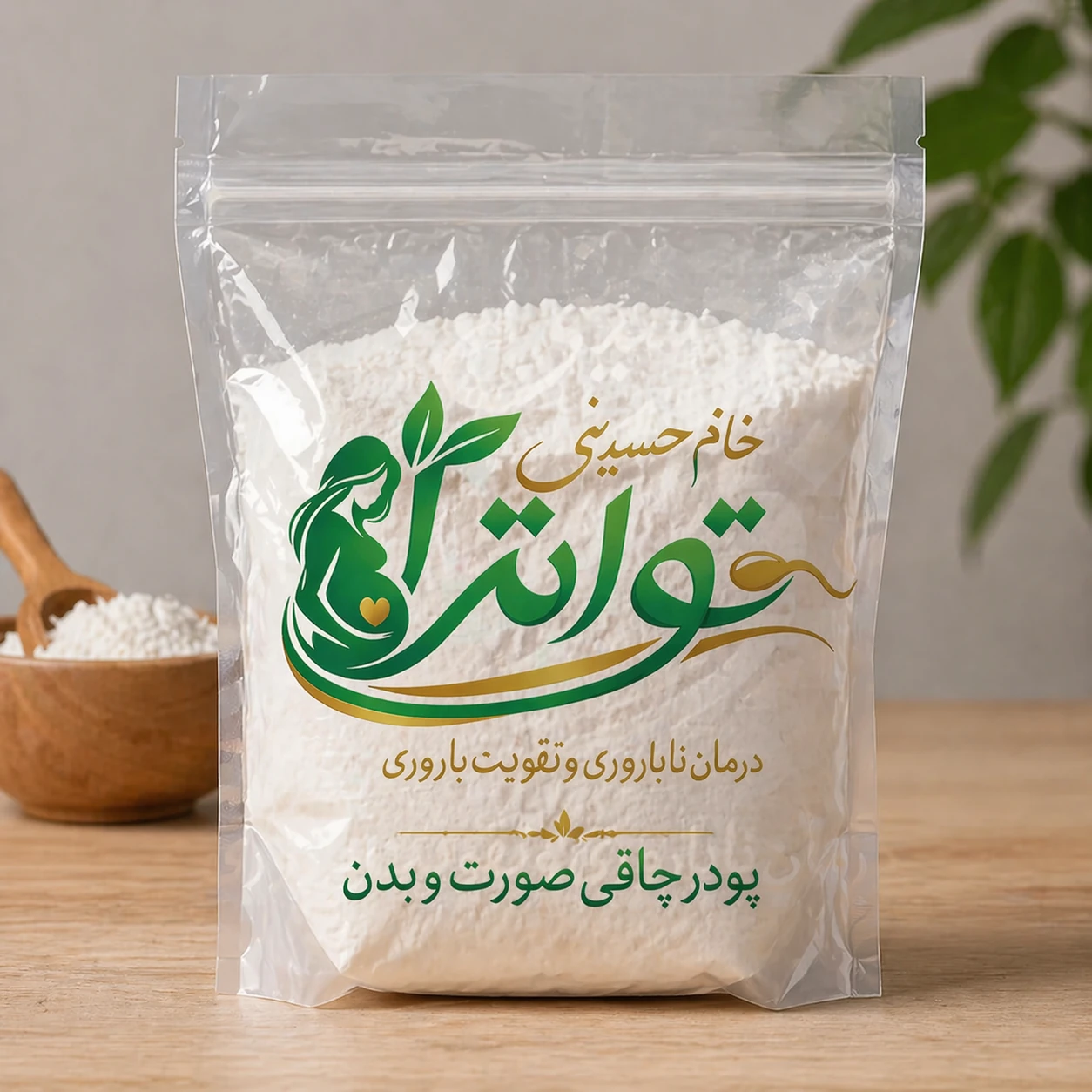 47a87f48-7df5-4719-a68a-2d0ace499fda پودر چاق کننده صورت و بدن توانزا - Image 1